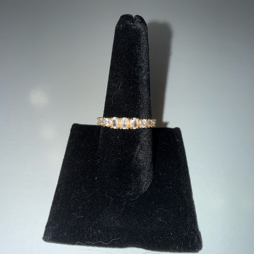 Gold tone ring stack - Picture 5 of 5